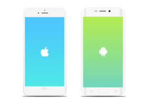 iphone and android are visually similar