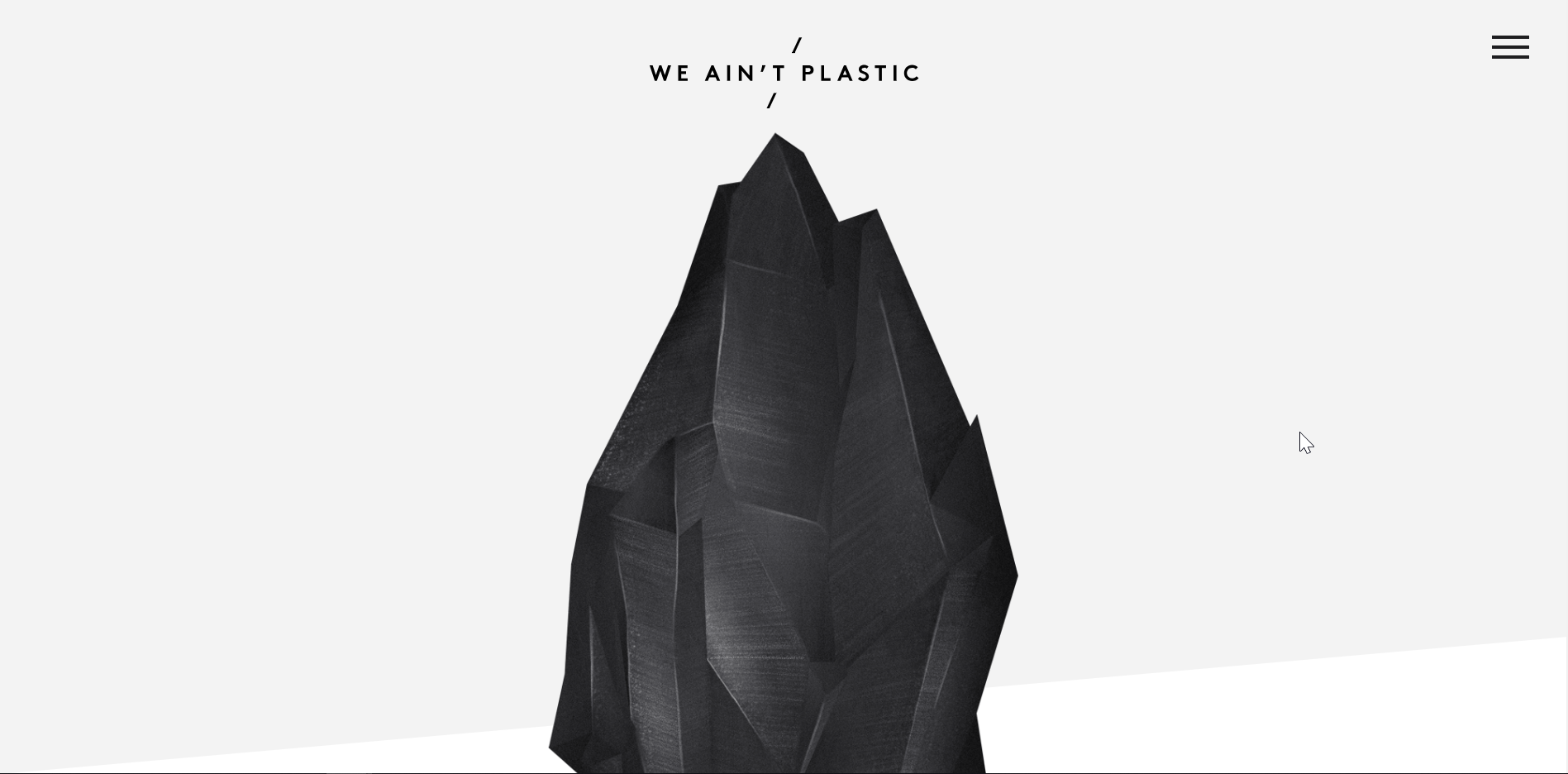We Aint Plastic's UX Engineer portfolio